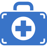 医疗健康行业解决方案图标